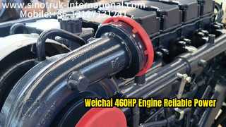 عملکرد موتور دیزل سنگین Weichai WP12 460HP